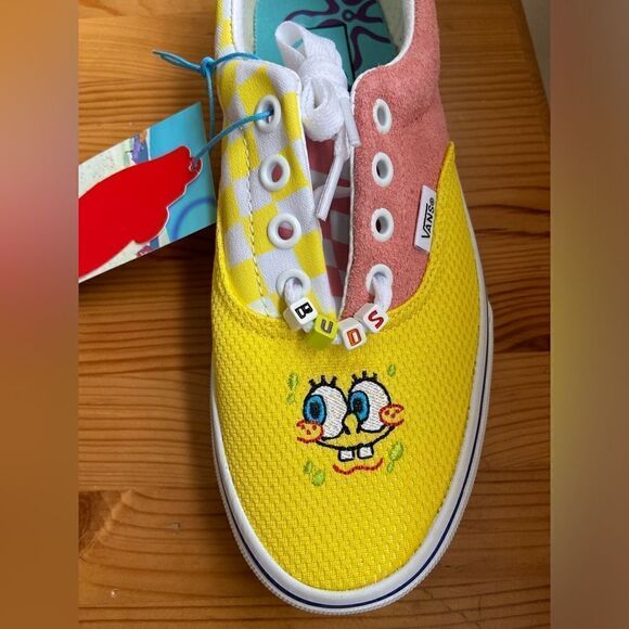 Vans Sponge Bob Era rare new in box sneakers women’s size 7 - Picture 3 of 6